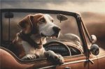 (image for) Going For a Ride - Treeing Walker Coonhound